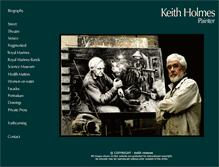 Tablet Screenshot of keithholmes.net